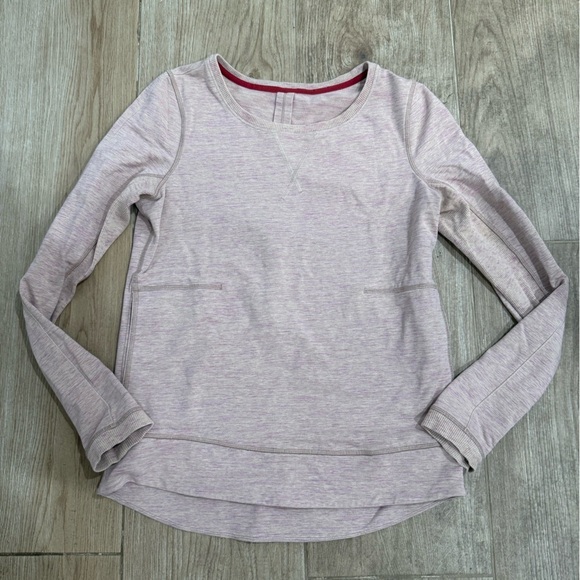 Lululemon Exhalation Pullover in Heathered Marled Mojave Magenta - Picture 5 of 7